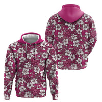 Piqi Bula Fiji Hoodie Fijian Tapa Seamless Hibiscus - Polynesian Pride