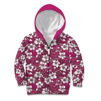 Piqi Bula Fiji Kid Hoodie Fijian Tapa Seamless Hibiscus - Polynesian Pride