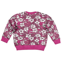 Piqi Bula Fiji Kid Ugly Christmas Sweater Fijian Tapa Seamless Hibiscus LT14 - Polynesian Pride