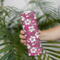 Piqi Bula Fiji Skinny Tumbler Fijian Tapa Seamless Hibiscus LT14 - Polynesian Pride
