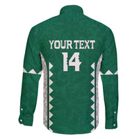 Custom Hawaii Volleyball Family Matching Long Sleeve Bodycon Dress and Hawaiian Shirt Hawaiian Kakau Pattern LT14 - Polynesian Pride