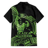 Green Hawaii Ikaika Warrior Hawaiian Shirt Hawaiian Power