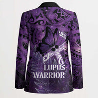 Lupus Awareness Month New Zealand Blazer Be Strong Warrior Maori Silver Fern