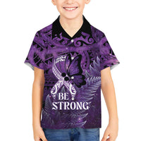 Lupus Awareness Month New Zealand Hawaiian Shirt Be Strong Warrior Maori Silver Fern LT14 - Polynesian Pride