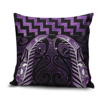 Purple Matariki New Zealand Pillow Cover Maori Poutama Galaxy Vibes LT14 Purple - Polynesian Pride