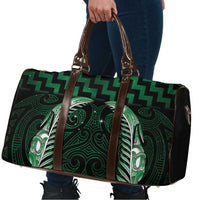 Green Matariki New Zealand Travel Bag Maori Poutama Galaxy Vibes LT14 - Polynesian Pride