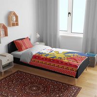 Philippines Independence Day Bedding Set Pilipinas Sun Stars Igorot Pattern