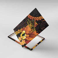 Papua New Guinea Independence Day Canvas Wall Art 50th Anniversary Papua Niu Gini Bird Of Paradise LT14 With Frame Black - Polynesian Pride