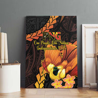 Papua New Guinea Independence Day Canvas Wall Art 50th Anniversary Papua Niu Gini Bird Of Paradise LT14 - Polynesian Pride