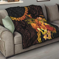 Papua New Guinea Independence Day Quilt 50th Anniversary Papua Niu Gini Bird Of Paradise LT14 - Polynesian Pride