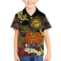 Papua New Guinea 50th Independence Anniversary Hawaiian Shirt Independen Stet bilong Papua Niu Gini LT14 - Polynesian Pride