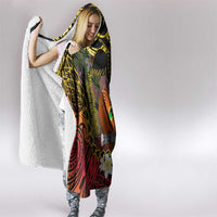 Papua New Guinea 50th Independence Anniversary Hooded Blanket Independen Stet bilong Papua Niu Gini LT14 - Polynesian Pride
