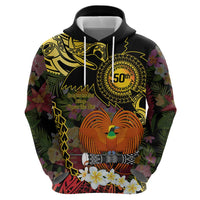 Papua New Guinea 50th Independence Anniversary Hoodie Independen Stet bilong Papua Niu Gini LT14 - Polynesian Pride