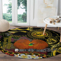 Papua New Guinea 50th Independence Anniversary Round Carpet Independen Stet bilong Papua Niu Gini LT14 - Polynesian Pride