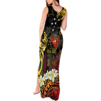 Papua New Guinea 50th Independence Anniversary Tank Maxi Dress Independen Stet bilong Papua Niu Gini LT14 - Polynesian Pride