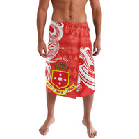 Personalised Kolisi Tonga Lavalava Mate Maa Tonga Ngatu Pattern - Polynesian Pride