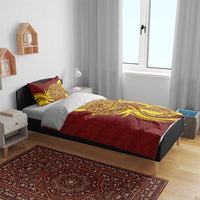 Personalised Tonga High School Bedding Set THS Tongan Ngatu Pattern - Polynesian Pride