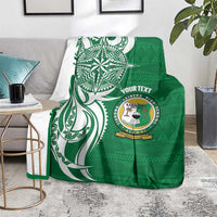 Personalised Liahona - Saineha High School Blanket Tongan Ngatu Pattern LT14 - Polynesian Pride