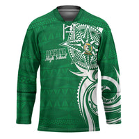 Personalised Liahona - Saineha High School Hockey Jersey Tongan Ngatu Pattern - Polynesian Pride