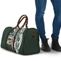 Personalised Tonga Takuilau College Travel Bag Est 1975 Tongan Ngatu Pattern - Polynesian Pride