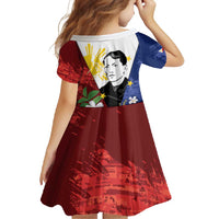 Philippines Rizal Day Family Matching Off Shoulder Maxi Dress and Hawaiian Shirt Filipino Sampaguita Grunge Style LT14 - Polynesian Pride