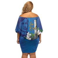 Philippines Rizal Day Family Matching Off Shoulder Short Dress and Hawaiian Shirt Filipino Motto Stella Polynesian Pattern LT14 - Polynesian Pride