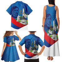 Philippines Rizal Day Family Matching Tank Maxi Dress and Hawaiian Shirt Filipino Motto Stella Polynesian Pattern LT14 - Polynesian Pride