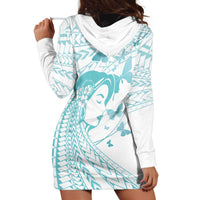 Polynesia Cervical Cancer Awareness Month Hoodie Dress Polynesian Women Faith Hope Love! LT14 - Polynesian Pride