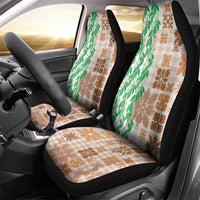 Aloha Hawaii Palaka Tuberose Lei Car Seat Cover Hawaiian Quilt Seamless Style LT14 - Polynesian Pride