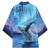 New Zealand Matariki Humpback Whale Kimono Paikea Maori New Year Blue Galaxy