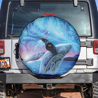 New Zealand Matariki Humpback Whale Spare Tire Cover Paikea Maori New Year Blue Galaxy LT14 Blue - Polynesian Pride