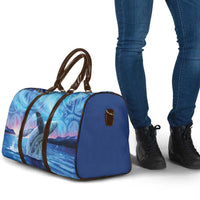 New Zealand Matariki Humpback Whale Travel Bag Paikea Maori New Year Blue Galaxy LT14 - Polynesian Pride
