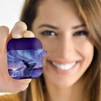 New Zealand Matariki Humpback Whale AirPods Case Paikea Maori New Year Purple Galaxy LT14 - Polynesian Pride