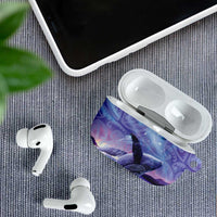 New Zealand Matariki Humpback Whale AirPods Case Paikea Maori New Year Purple Galaxy LT14 - Polynesian Pride