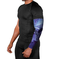 New Zealand Matariki Humpback Whale Arm Sleeves Paikea Maori New Year Purple Galaxy LT14 - Polynesian Pride
