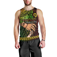 Polynesian Pride Father Day Vanuatu Men Tank Top I Love You Dad Reggae Version LT14 - Polynesian Pride