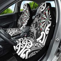 New Zealand Darts Car Seat Cover Aotearoa Maori Its In My DNA Black LT14 - Polynesian Pride