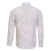 American Samoa White Sunday Family Matching Puletasi and Hawaiian Shirt Lotu Tamaiti Plumeria With Samoan Pattern LT14 - Polynesian Pride