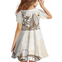 Brown Hawaii Humpback Whale Family Matching Mermaid Dress and Hawaiian Shirt Polynesian Tribal Ocean Vibes LT14 - Polynesian Pride