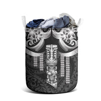 Tiki Drum Hawaii Laundry Basket Hawaiian Kakau Tattoo Style LT14 - Polynesian Pride
