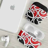 New Zealand AirPods Case Maori Koru Tino Rangatiratanga Color LT14 - Polynesian Pride