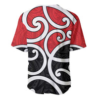 New Zealand Baseball Jersey Maori Koru Tino Rangatiratanga Color LT14 - Polynesian Pride