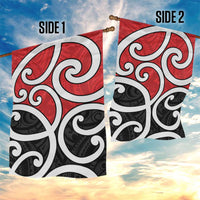 New Zealand Garden Flag Maori Koru Tino Rangatiratanga Color LT14 - Polynesian Pride