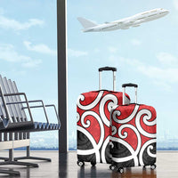 New Zealand Luggage Cover Maori Koru Tino Rangatiratanga Color - Polynesian Pride