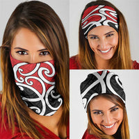 New Zealand Neck Gaiter Maori Koru Tino Rangatiratanga Color LT14 - Polynesian Pride