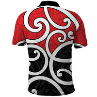 New Zealand Polo Shirt Maori Koru Tino Rangatiratanga Color LT14 - Polynesian Pride
