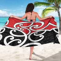 New Zealand Sarong Maori Koru Tino Rangatiratanga Color LT14 - Polynesian Pride