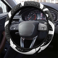New Zealand Steering Wheel Cover Maori Koru Tino Rangatiratanga Color LT14 - Polynesian Pride