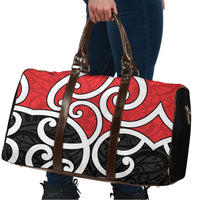 New Zealand Travel Bag Maori Koru Tino Rangatiratanga Color LT14 - Polynesian Pride