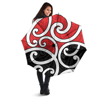 New Zealand Umbrella Maori Koru Tino Rangatiratanga Color LT14 - Polynesian Pride